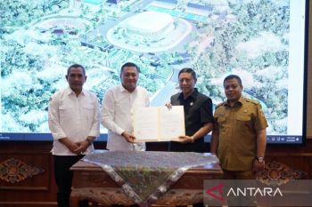 Bupati Gianyar teken kerja sama dengan KPU Gianyar perkuat transparansi pemilu