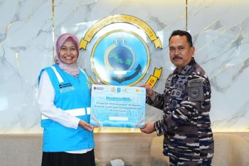 PLN dan Lanal Babel bangun ekosistem "Rumpon Hybrid" di pesisir Belinyu