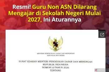 Kemendikdasmen luruskan misinformasi guru non-ASN dirumahkan pada 2027