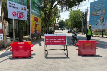 Jalan Kawi Kediri ditutup tiga pekan, Ini penyebabnya