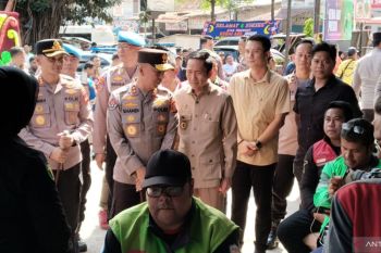 Polrestabes Palembang sediakan fasilitas kedai gratis khusus para ojol
