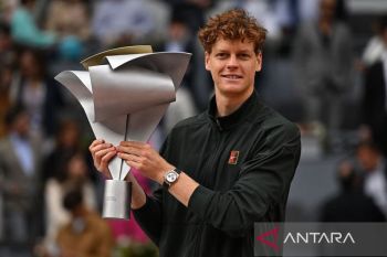 Sinner siap membuat sejarah di Roma setelah juara di Madrid