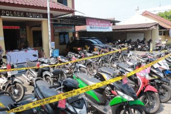 Polisi ringkus empat tersangka sindikat curanmor lintas wilayah Bantul