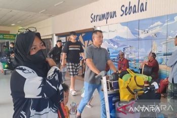 Penumpang angkutan udara di Bangka Belitung meningkat 53,56 persen