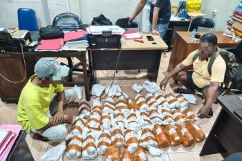 Polda Maluku gagalkan peredaran 825 kg merkuri ilegal