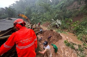 BNPB: Dua korban longsor di Kabupaten Bogor dan Cianjur ditemukan