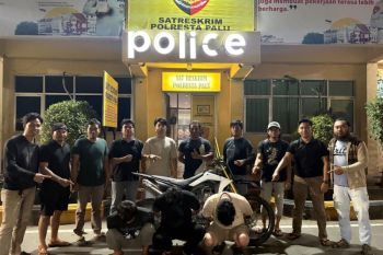 Polisi tangkap tiga pelaku curanmor di Kota Palu