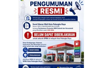 Pemkot Palangka Raya tunda pembatasan kuota pengisian BBM bersubsidi