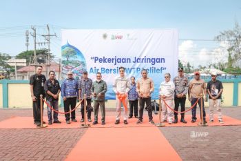 IWIP dan WBN hadirkan akses air bersih di Halmahera Tengah