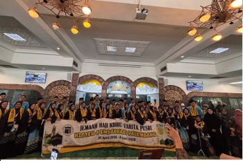 Varita Pusri lepas 49 jemaah calon haji Kloter 4 Embarkasi Palembang