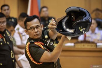 Sidang lanjutan kasus penyiraman air keras kepada aktivis KontraS Andrie Yunus