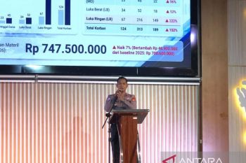 Ditlantas Polda Maluku edukasi keselamatan berkendara pelajar