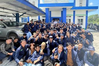 Mahasiswa Teknik UMPR gali ilmu pengelolaan kualitas udara di BMKG Tjilik Riwut