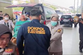 Korban selamat kecelakaan Bus ALS dirujuk ke RS Bhayangkara Palembang