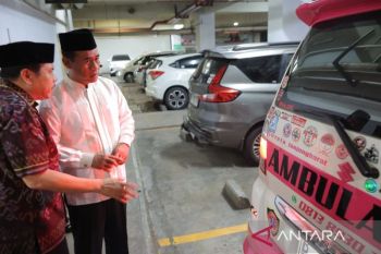 Polisi olah TKP lokasi kebakaran tewaskan  Haerul Saleh