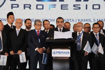 Kantongi Izin Mabes dan Polda Metro, Pelantikan Pengurus PERADI Profesional digelar hari ini