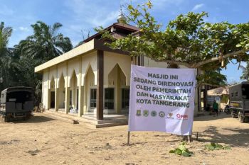 Tiga masjid di Aceh berhasil direnovasi bantuan masyarakat Tangerang
