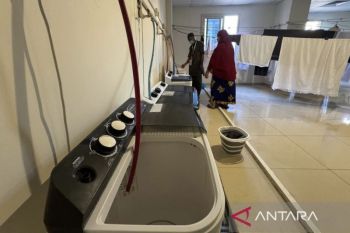 PPIH pastikan fasilitas cuci dan jemur pakaian jamaah calon haji terpenuhi
