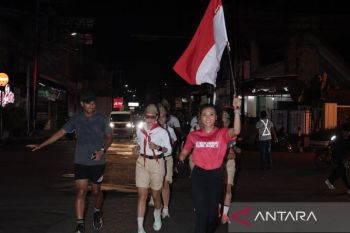 Nanda Mei dikenalkan sebagai brand ambasador Soekarno Run SOC 2026