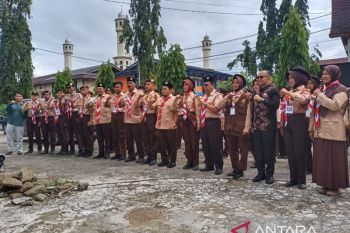 Menuju Jambore Nasional 2026, Kwarcab 0302 Kabupaten Solok Gelar Seleksi Akhir Peserta