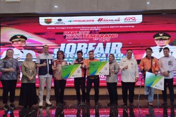 Bersama Disnaker, BPJS Ketenagakerjaan serahkan simbolis kepesertaan difabel
