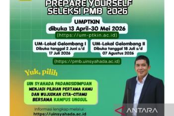 PMB UIN Syahada Padangsidimpuan 2026 dibuka, hadirkan kampus "cerdas berintegritas"