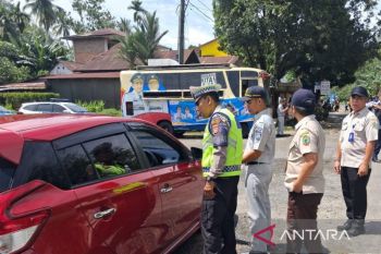 41 Kendaraan terjaring razia PKB di Batang Toru Tapsel
