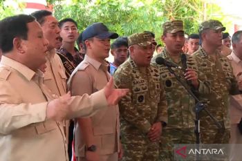 Prabowo sebut mamanya asal Minahasa, minta nyanyi "O ina ni keke"
