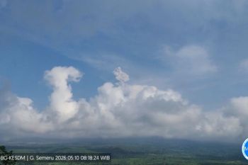 Gunung Semeru erupsi lagi