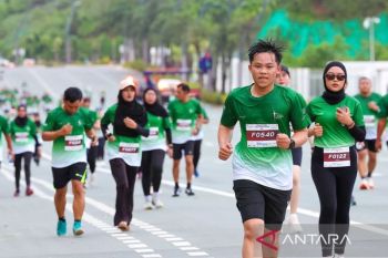 1.500 pelari Half Marathon Run nikmati pengalaman olaharaga di IKN