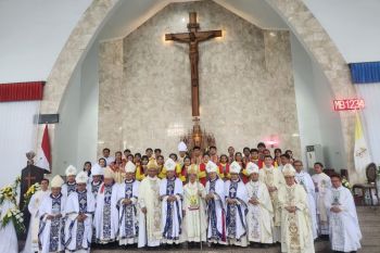 Petinggi umat Katolik se-Indonesia hadiri pesta perak Uskup Palangka Raya