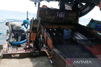 Polres Bangka Barat ajak warga cegah tambang liar Perairan Mentok