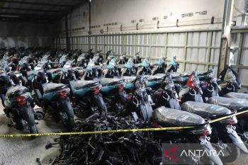 Polda Metro Jaya ungkap dugaan penadah ribuan motor di Jaksel