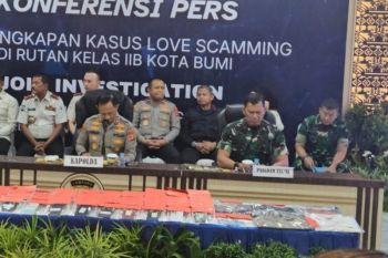 Polisi ungkap kasus "love scaming" dari dalam Rutan Kotabumi, Lampung