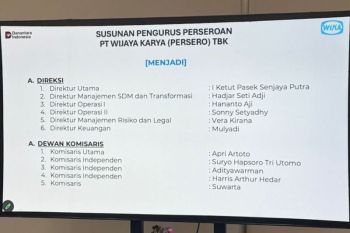 Wijaya Karya (WIKA) rombak jajaran komisaris dan direksi