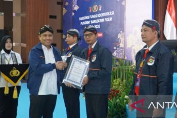Personel Polres Bangka terima penghargaan dari Kabareskrim Polri