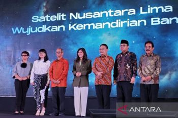 Satelit Nusantara Lima beroperasi, percepat pemerataan internet di RI
