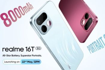 Realme 16T dikonfirmasi bakal debut pada 22 Mei 2026