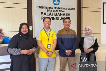 LKBN ANTARA Jambi jajaki kerja sama dengan Balai Bahasa