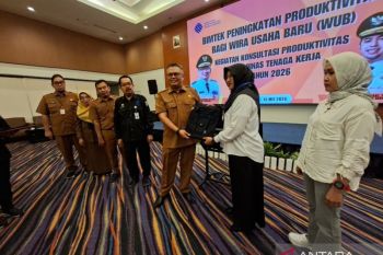 Puluhan wirausaha baru di Tabalong ikuti bimtek peningkatan produktivitas