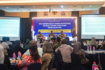 Rakor MPW-MPD dorong lembaga pembiayaan daftarkan fidusia melalui notaris di Malut