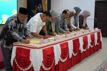 Hilirisasi riset, Kemenkum Aceh teken 25 kerja sama dengan perguruan tinggi