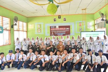 Kejari Pasaman Barat sosialisasikan hukum sejak dini ke pelajar melalui JMS