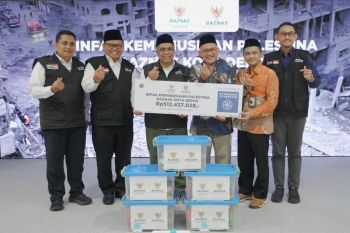 Baznas Depok salurkan bantuan kemanusiaan Rp512 juta untuk rakyat Palestina