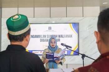 BHP Makassar dan Kemenkum Malut ambil sumpah wali anak di bawah umur