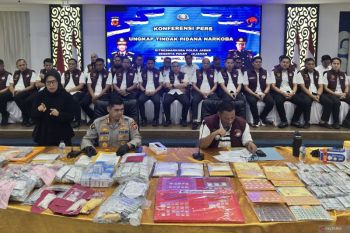 Polda Jabar tangkap 593 orang tersangka narkoba selama April-Mei 2026