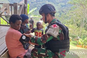Satgas Yonif 511 perkuat konseling kesehatan di Karubaga
