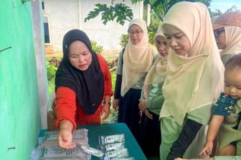 PWAT UBPN Kolaka kunjungi pertanian organik dan produksi teh bunga telang di Desa Puubunga