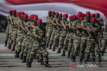 Upacara penetapan Komcad ASN Pemprov Sulsel