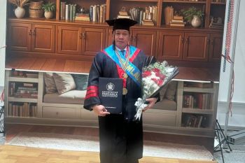 Yusof Ferdinand lulus S3 hukum Universitas Pancasila dengan IPK 3,95